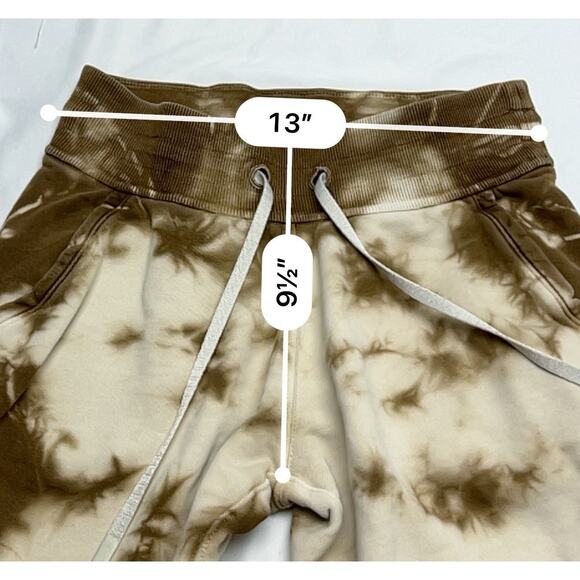 Lululemon Warm Down Jogger Earth Dye Sand Women's Size 2 With Pockets - Picture 4 of 6